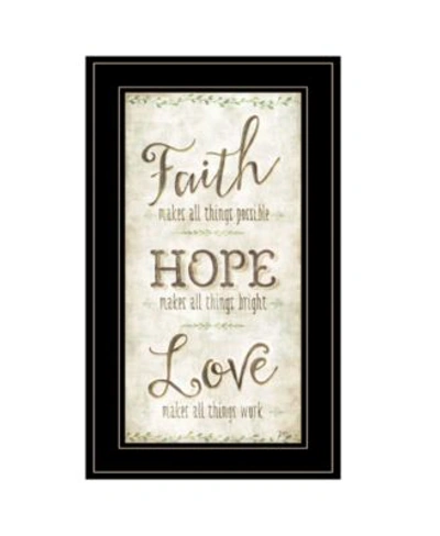 Trendy Decor 4u Faith By Mollie B Ready To Hang Framed Print Collection In Multi