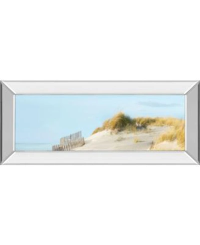 Classy Art Beachscape By James Mcloughlin Mirror Framed Print Wall Art Collection In Blue