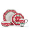 FITZ AND FLOYD FITZ AND FLOYD 16 PIECE DINNERWARE SET