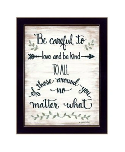 Trendy Decor 4u Be Careful By Annie Lapoint Ready To Hang Framed Print Collection In Multi