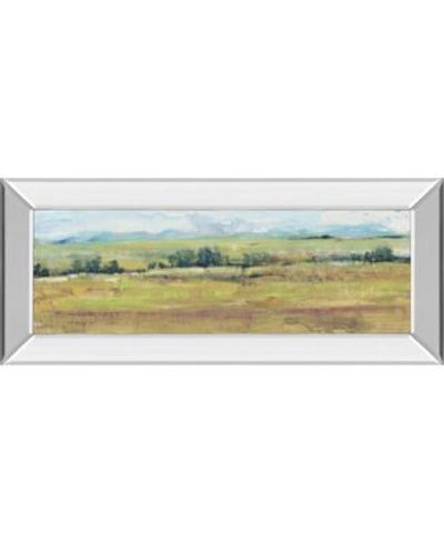 Classy Art Distant Treeline Panel By Tim Otoole Mirror Framed Print Wall Art Collection In Brown