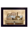 TRENDY DECOR 4U FAMILY STILL LIFE BY LINDA SPIVEY PRINTED WALL ART READY TO HANG BLACK FRAME COLLECTION