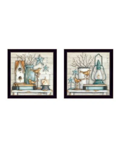 Trendy Decor 4u Marys Country Shelf Collection By Mary June Printed Wall Art Ready To Hang Collection In Multi