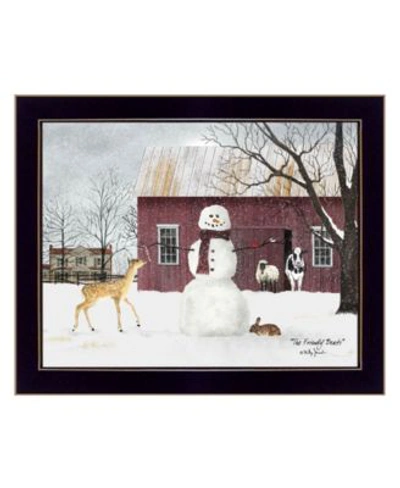 Trendy Decor 4u The Friendly Beasts By Billy Jacobs Ready To Hang Framed Print Collection In Multi