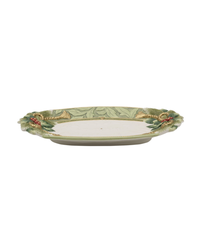 Fitz And Floyd Holiday Home Small Platter In Assorted