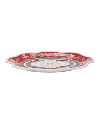 Fitz And Floyd Chalet Oval Platter In Assorted
