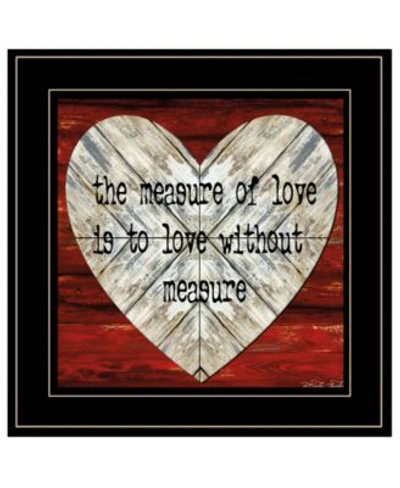 Trendy Decor 4u Measure Of Love By Cindy Jacobs Ready To Hang Framed Print Collection In Multi