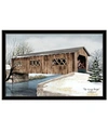 TRENDY DECOR 4U THE KISSING BRIDGE BY BILLY JACOBS READY TO HANG FRAMED PRINT COLLECTION
