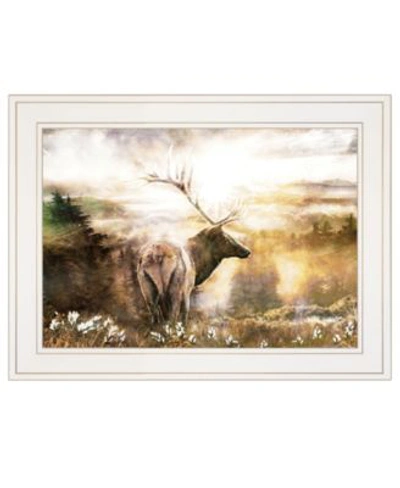 Trendy Decor 4u Heading Home Elk By Bluebird Barn Ready To Hang Framed Print Collection In Multi