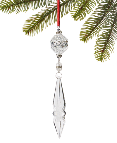 Holiday Lane Jeweled Elegance Wintertime Icicle Ornament, Exclusively At Macy's In No Color