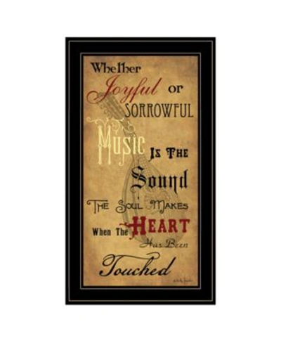 Trendy Decor 4u Sound Of The Soul By Billy Jacobs Ready To Hang Framed Print Collection In Multi