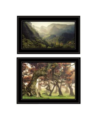 Trendy Decor 4u The Land Of Hobbits 2 Piece Vignette By Martin Podt Collection In Multi