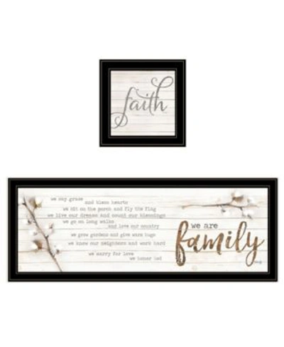 Trendy Decor 4u We Are Family 2 Piece Vignette By Marla Rae Collection In Multi