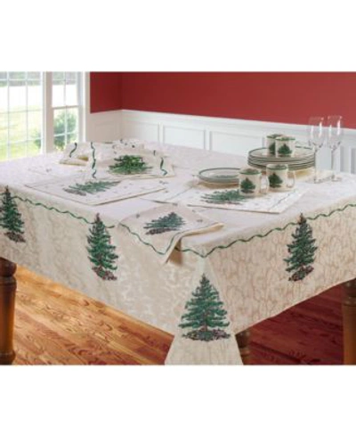 Spode Christmas Tree Table Linens Collection In Ivory