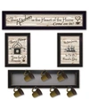 TRENDY DECOR 4U KITCHEN COLLECTION VI 4 PIECE VIGNETTE WITH 7 PEG MUG RACK BY MILLWORK ENGINEERING COLLECTION