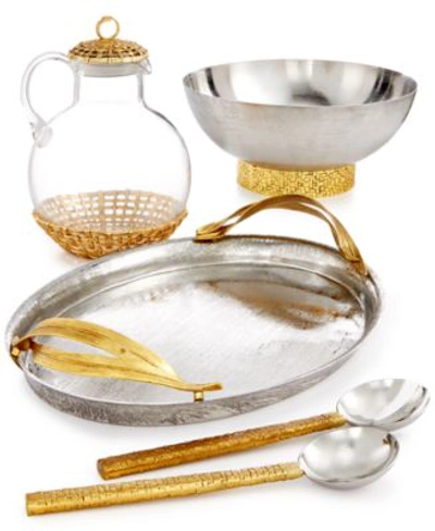 Michael Aram Palm Serveware Collection In White