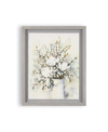 LAURA ASHLEY WILLOW IN VASE FRAMED PRINT WALL ART, 19.7" X 15.7"