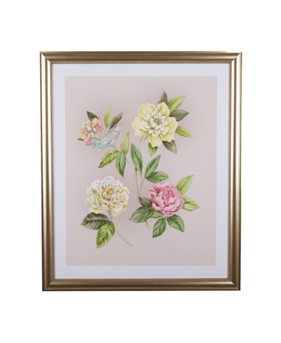 Laura Ashley Roisin Framed Print Wall Art, 23.6" X 19.7" In Pale Sage Leaf