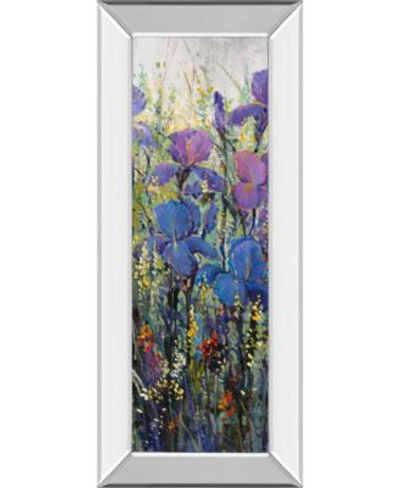 Classy Art Iris Field By Tim Otoole Mirror Framed Print Wall Art Collection In Purple