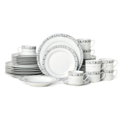 Mikasa Fine China 40 Pc. Dinnerware Set Collection In Grey