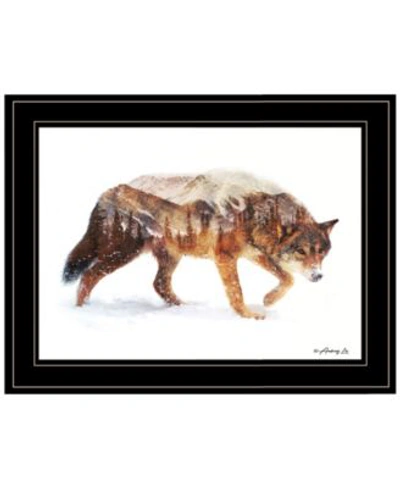 Trendy Decor 4u Arctic Wolf By Andreas Lie Ready To Hang Framed Print Collection In Multi