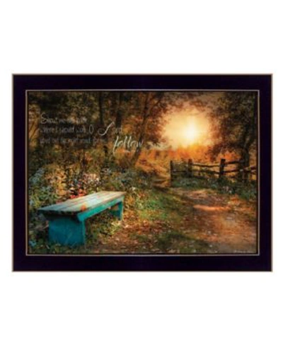 Trendy Decor 4u Show Me The Path By Robin Lee Vieira Ready To Hang Framed Print Collection In Multi