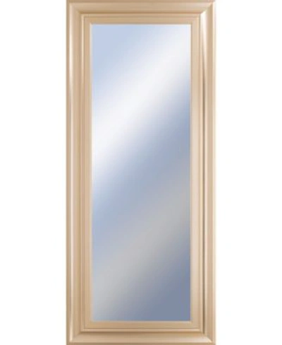 Classy Art Decorative Framed Wall Mirror 18 X 42 Collection In Silver