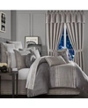 J Queen New York Houston Comforter Sets Bedding In Charcoal