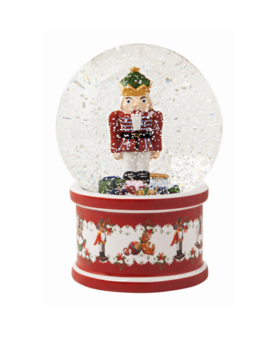 Villeroy & Boch Christmas Toys Nutcracker Snow Globe In Multi