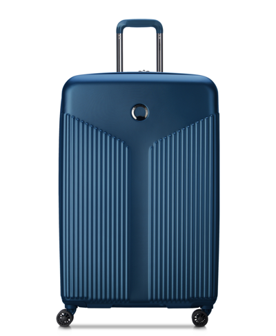 Delsey Comete 3.0 28" Expandable Spinner Upright Luggage In Blue