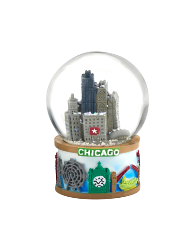 Godinger Chicago Snow Globe Small, Created For Macy's In Multi