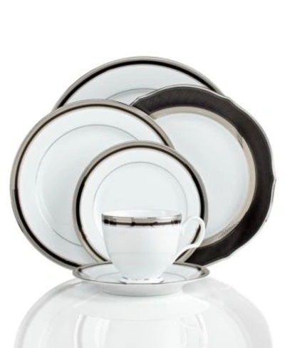 Noritake Dinnerware Austin Platinum Collection In Black