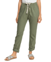 Roxy Juniors' On The Seashore Pull-on Utility Pants In Deep Lichen Green