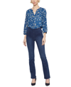 Nydj Women's Marilyn Straight Pull-on Jeans In Blue Star