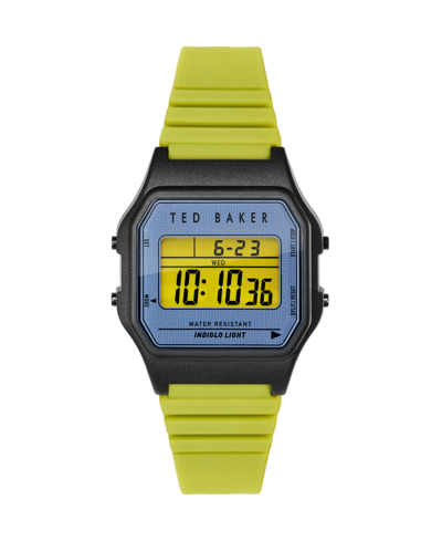 Ted Baker Unisex Ted 80's Green Resin Bracelet Watch 35.5mm