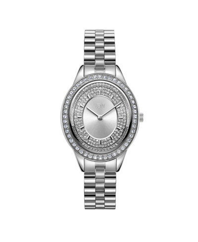 Jbw Women's Bellini Diamond (1/8 Ct. T.w.) Watch In Stainless-steel Watch 30mm In Silver