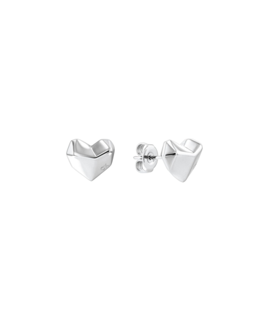 Calvin Klein Women's Carnation Gold-tone Earrings In Silver-tone