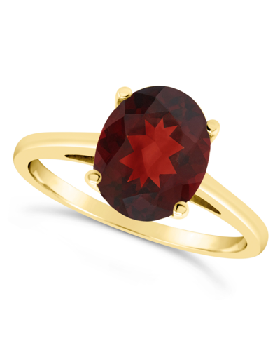 Macy's Garnet (3-1/10 Ct. T.w.) Ring In 14k Yellow Gold