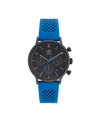 Adidas Originals Adidas Unisex Chrono Code One Chrono Blue Silicone Strap Watch 40mm In Blue