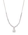 Eliot Danori Statement Drop Necklace In Silver-tone In Silver-tone