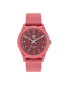 ADIDAS ORIGINALS UNISEX SOLAR PROJECT ONE PINK RESIN STRAP WATCH 39MM