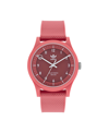 Adidas Originals Adidas Unisex Solar Project One Pink Resin Strap Watch 39mm In Pink