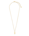 Brook & York Madeline Rectangle Initial Pendant In Gold-plated-c