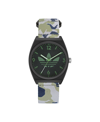 ADIDAS ORIGINALS UNISEX THREE HAND PROJECT TWO CAMO FABRIC FASTWRAP WATCH 38MM