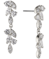 Eliot Danori Silver-tone Linear Drop Earrings, Created For Macy's In Silver-tone