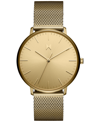 Mvmt Men's Legacy Slim Gold-tone Mesh Bracelet Watch 42mm In Gold