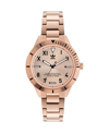 ADIDAS ORIGINALS UNISEX THREE HAND EDITION THREE SMALL ROSE GOLD-TONE STAINLESS STEEL BRACELET WATCH 36MM