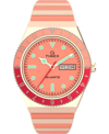 Timex Women's Q Two-tone Stainless Steel Expansion Band Watch 36mm In Two-tone