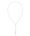 Calvin Klein Women's Stainless Steel Necklace In Carnation Gold-tone