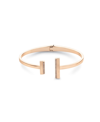 CALVIN KLEIN WOMEN'S CARNATION GOLD-TONE BANGLE BRACELET